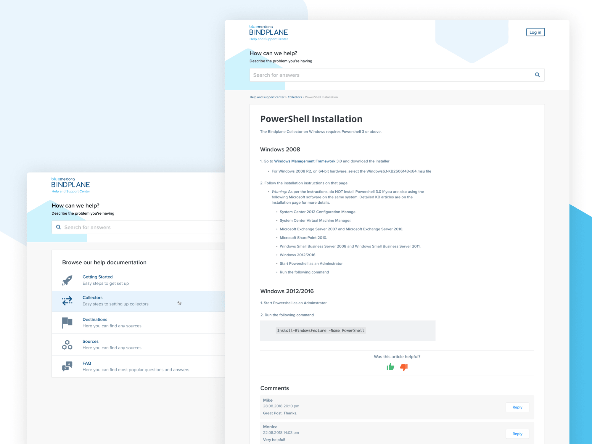 Bindplane interface — 04