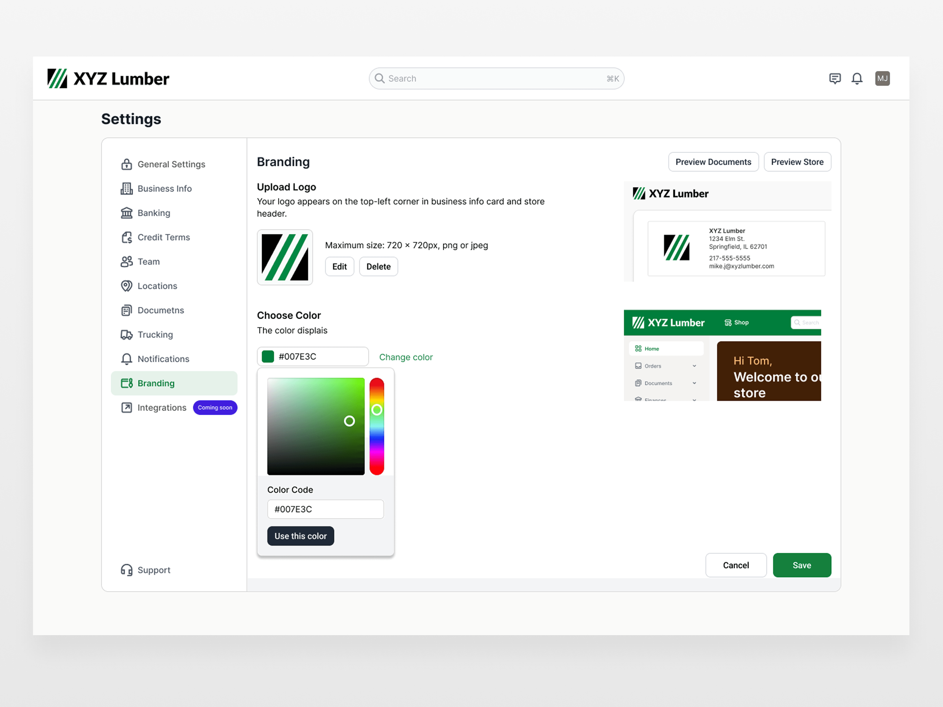 ProPortals — white-label storefront customization