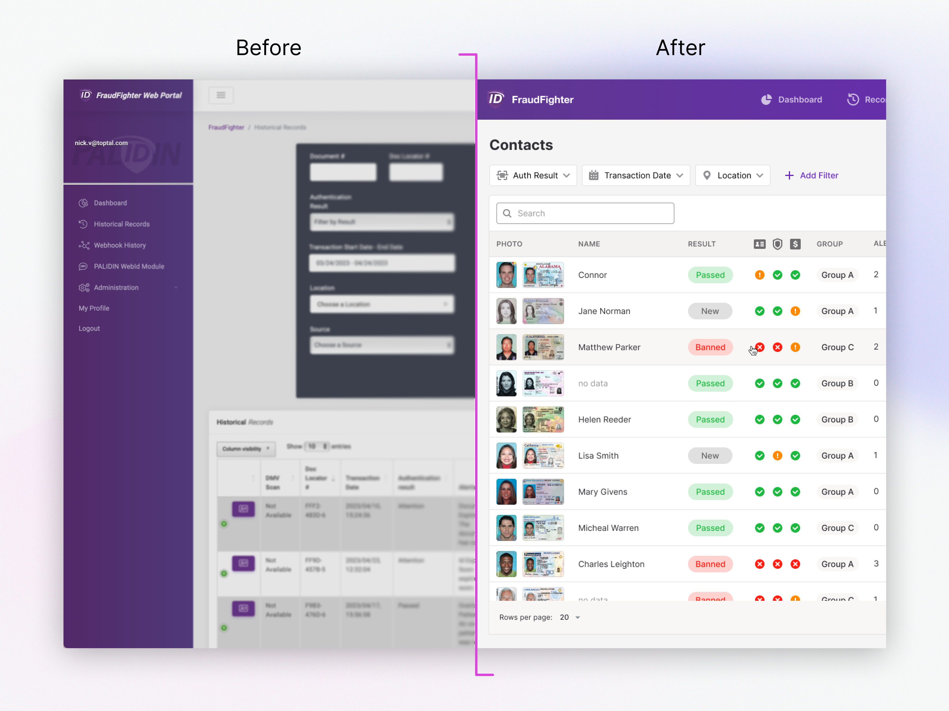 FraudFighter — before-after.png